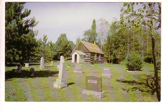 Bethel Log Church and Graveyard, Blairhampton, Ontario, Hubbert Photography