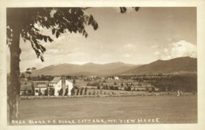 PC CPA US, PRES. RANGE, F. DODGE COTTAGE, Vintage REAL PHOTO Postcard (b21298)