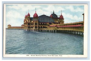 C. 1900-07 Saltair Bathing Pavilion Great Salt Lake City Utah Postcard P191E