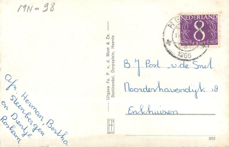 Netherlands Gelderland Heerde Dorpstraat 1966 