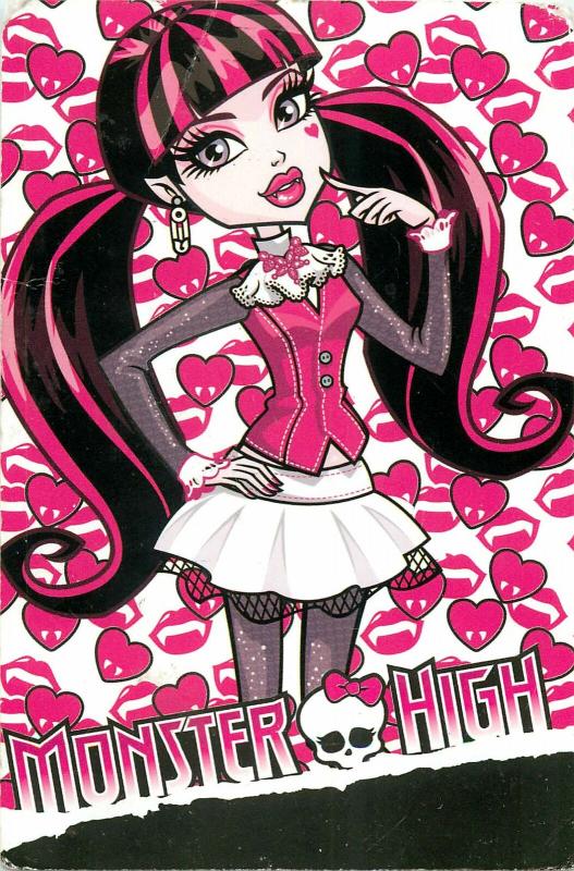 Monster High by Panini 2011 Mattel Inc. card 021