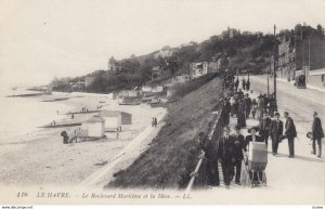 LE HAVRE, France, 1910-1920s, Le Boulevard Maritime et la Heve