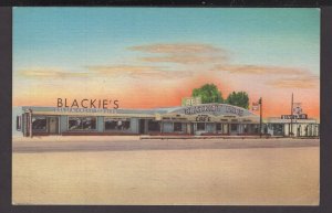 NM Moriarty Blackie's Place Best Food & Selection of Curios on Hwy 66 LINEN