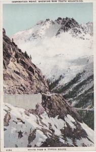 Alaska Inspiration Point Showing Sawtooth Mountains White Pass & Yukon Route