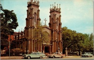 Vtg Columbia South Carolina SC Trinity Episcopal Church 1960s View Postcard