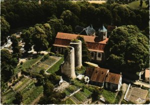 CPM Crocq Perspective s les Tours et l'Eglise FRANCE (1050563)