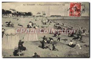 Postcard Old St Nazaire near The Beach of New Port Entrance