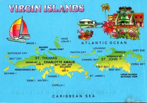 Virgin Islands Map 2001