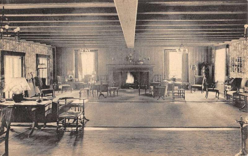 State College Pennsylvania Nittany Lion Interior Antique Postcard K42542