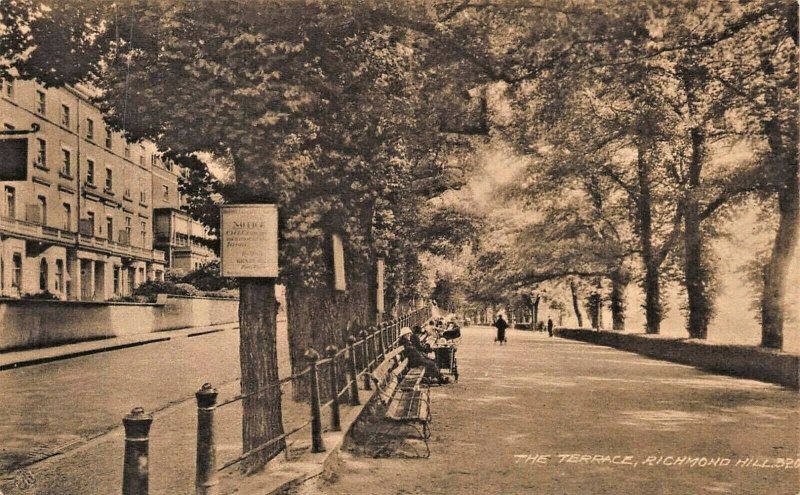 LONDON ENGLANDRICHMOND HILL-THE TERRACEPHOTO POSTCARD