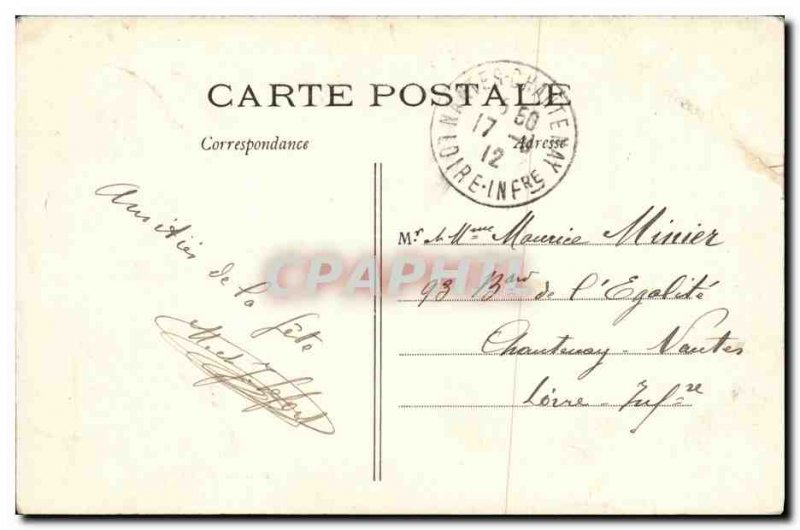 Postcard Old Saint Cloud Down Park The Statue Industry