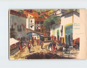 Postcard Cuernavaca By C. X. Carlson Cuernavaca Mexico