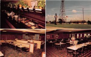 El Reno Oklahoma 1960-70s Postcard Hensley's Restaurant Buffet Smorgasbord