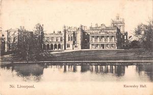 uk22407 knowsley hall liverpool real photo uk
