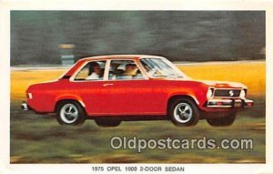 1975 Opel 1900 2 Door Sedan Putnam, Conn, USA  Automotive Postcard