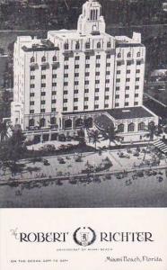 Florida Miami Beach The Robert Richter Hotel