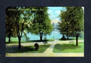 MA 1910 View Institute Park WORCESTER MASS Postcard Massachusetts