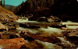 Idaho Selway Falls On The Selway River