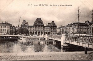 France Le Havre La Bourse et le Pont Alexandre