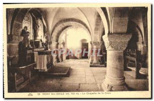 Old Postcard Mont Sainte Odile The Chapel of the Cross