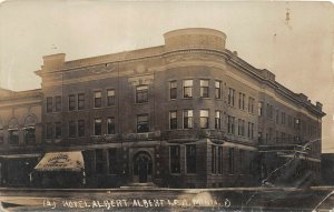 D96/ Albert Lea Minnesota Mn Photo RPPC Postcard 1907 Hotel Albert Lea