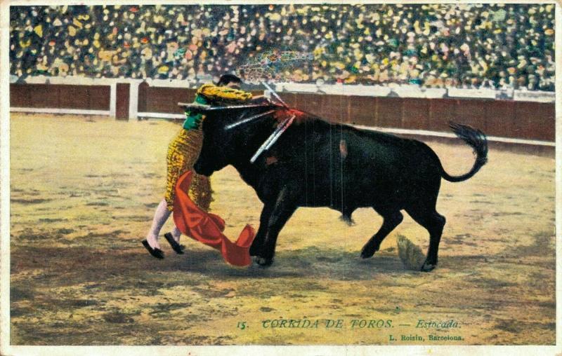 Spain Bullfighting Corrida de toros Estocada 01.79