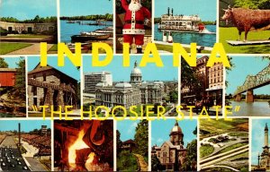 Indiana Greetings Multi View Of The Hoosier State