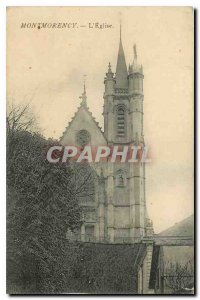 Old Postcard Montmorency Church