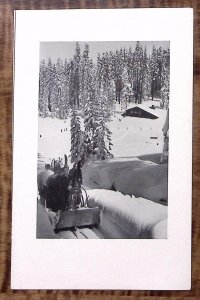 1939 YOSEMITE THE AHWAHNEE MENU ANSEL ADAMS WINTER SPORTS AUG 13 DINNER Z2877