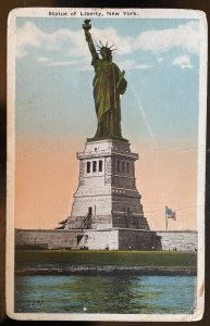 Vintage Postcard 1915-1930 Statue of Liberty, Bedloe's Island, New York City, NY