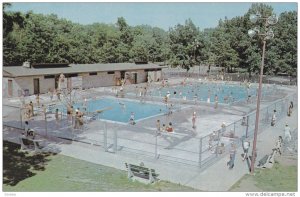 Swimming Pools, Potawatomi Park, SOUTH BEND, Indiana, 40-60's