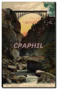 Old Postcard Briancon Le Pont Baldy