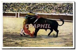 Vintage Postcard Bullfight Bullfight Bullfight of Toros Esto