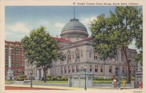 Indiana South Bend St Joseph County Court House Curteich