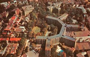 Washington, D.C.  THE SHERATON-PARK  Aerial View    c1950's Chrome Postcard