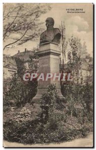 Postcard Old Heidelberg Bismarckdenkmal Bismarck