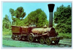 c1960 Baltimore and Ohio Transportation Museum, Lafayette Train Replica Postcard 