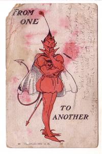 Great Drawing of the Devil, From One to Another, A H 1905