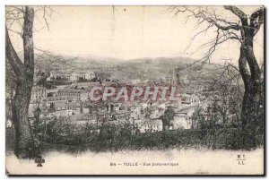 Tulle - Panoramic View - Old Postcard