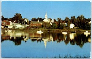 M-80585 The First Baptist Church Damariscotta Maine USA