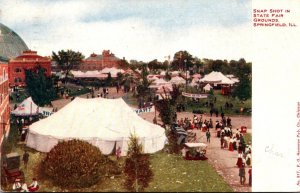 Illinois Springfield Snapshot In State Fair Grounds 1907