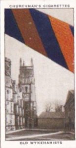 Church Vintage Cigarette Card Well Known Ties No 38 Old Wykejamists