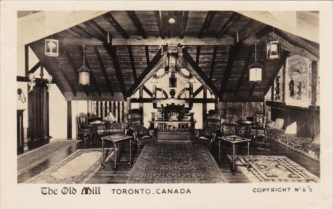 Canada Toronto The Old Mill The Garrett Room Real Photo