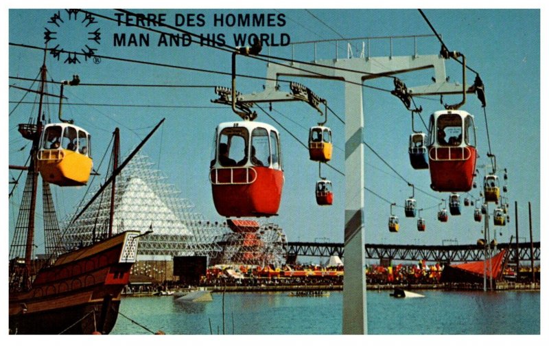 Expo 67   Sky Ride Esplande Station