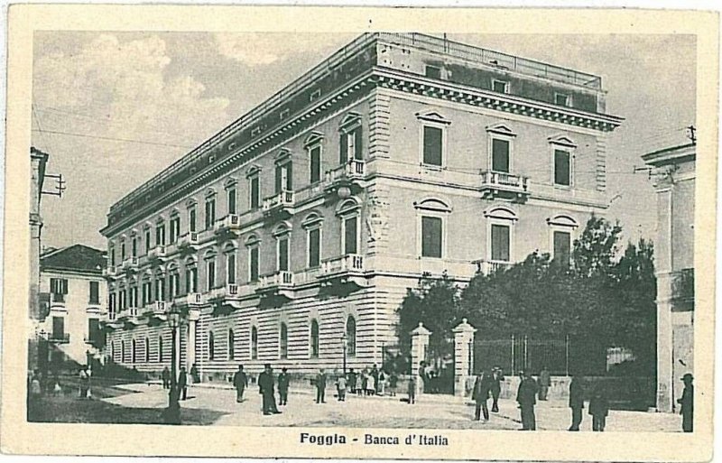 Vintage POSTCARD - FOGGIA Citta' - 1948-