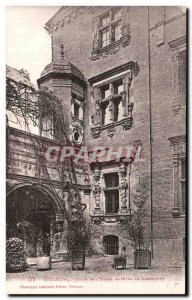 Old Postcard Toulouse Court of L & # 39Hotel Maynier of Lasbordes