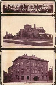 IL, Peoria, Illinois, Bradley Polytechnic Institute, Library, C.E. Wheelock