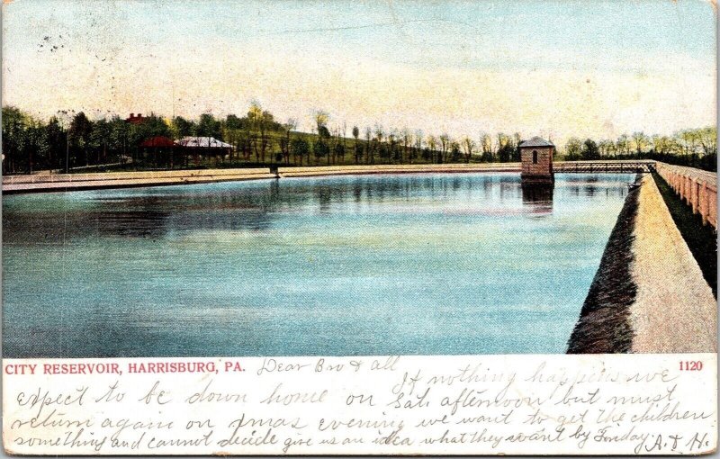 City Reservoir Harrisburgh Pennsylvania Walkaround Greenery Postcard   F6166d8ae05528da4972fe1ce8fb666f 800 