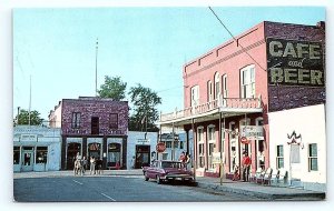 DAYTON, NV Nevada ~ STREET SCENE c1960s Car Lyon County Postcard