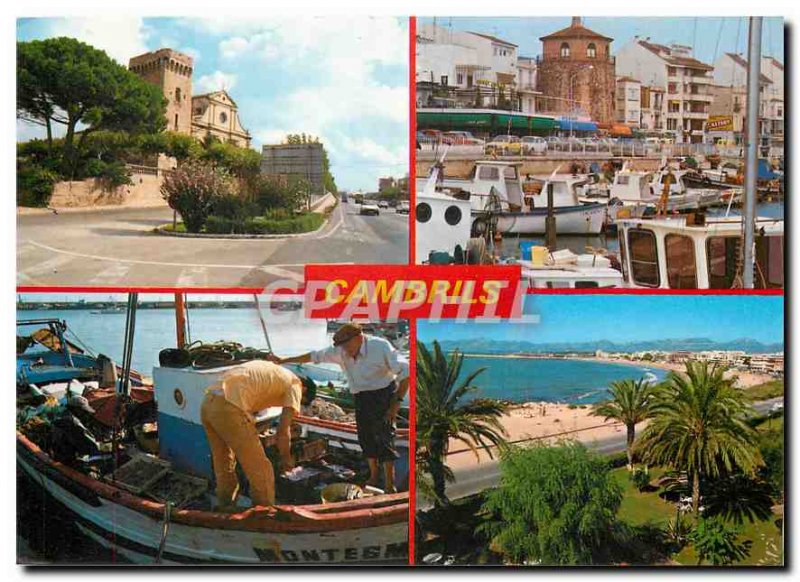 Modern Postcard Espana Cambrils Tarragona Costa Dorada
